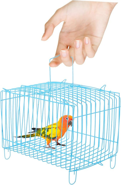 Portable Metal Bird Carrier Cage Travel Cage - Image 8
