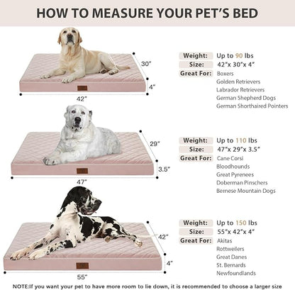 WNPETHOME Orthopedic Big Dog Beds Large Sized Dog, Waterproof Extra Large Dogs - Image 5