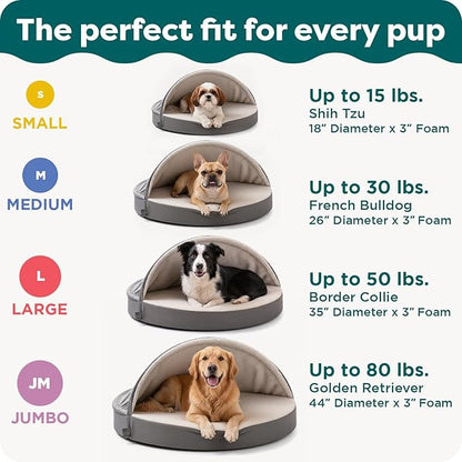 Furhaven 44" Round Orthopedic Dog Bed - Image 6