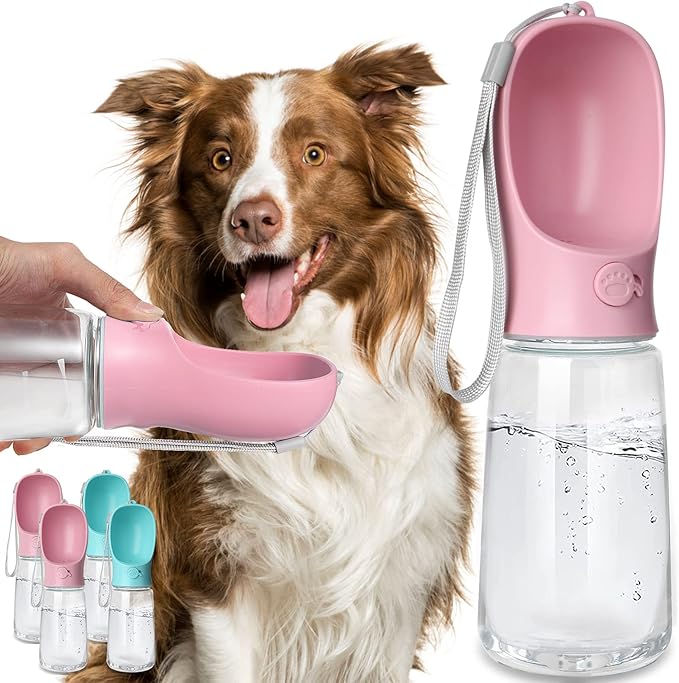 Kalimdor Dog Water Bottle, Leak Proof Portable Puppy Water Dispenser by Kalimdor