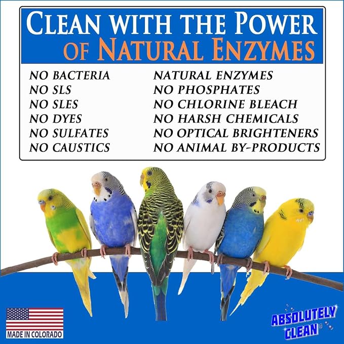 Absolutely Clean Amazing Bird Cage Cleaner and Deodorizer - Image 5