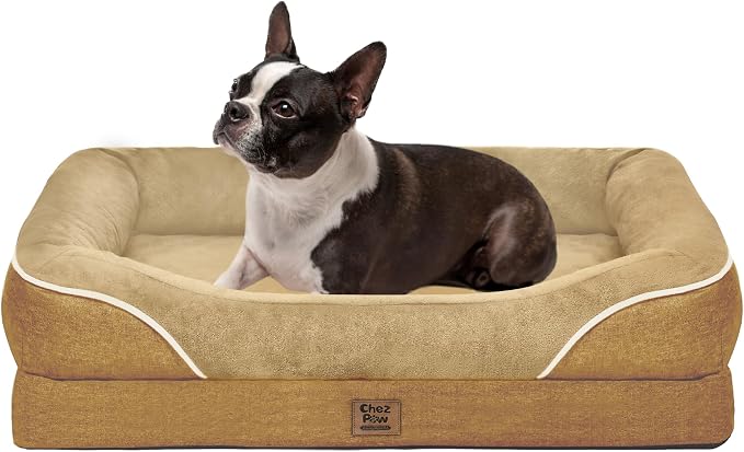 Washable Orthopedic Large Dog Bed by ChezPaw
