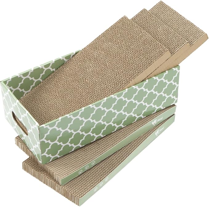 MECOOL Cat Scratching Board，5PC Cat Scratch Pad - Image 7