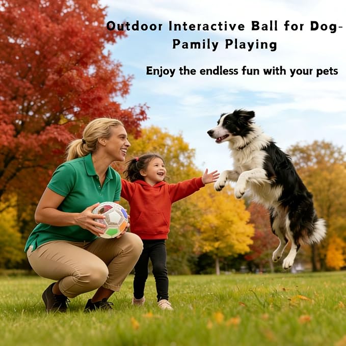 Dog Calming Ball with Handle, Interactive Ball - Image 6