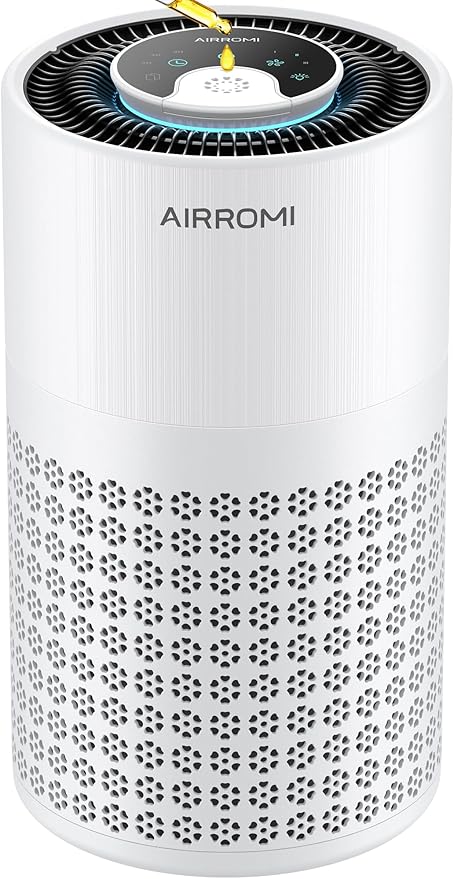 AIRROMI Air Purifier for Bedroom by AIRROMI