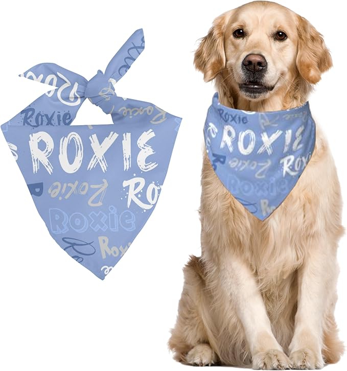 Custom Pet Scarf Personalized Dog Bandana by DOREALA