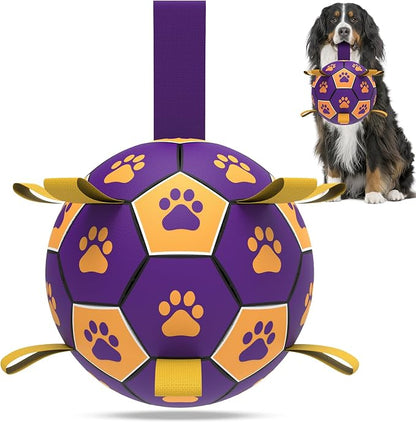 QDAN Extra Large Dog Toys Soccer Ball by QDAN