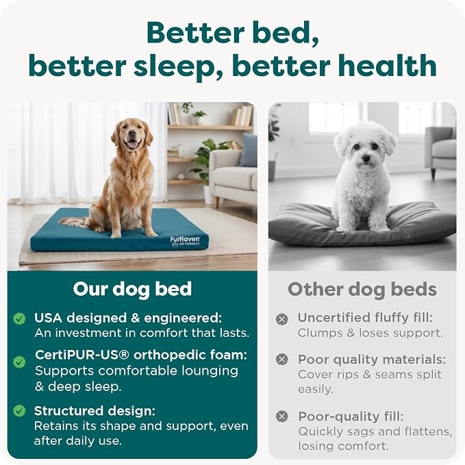 Furhaven Water-Resistant Orthopedic Dog Bed - Image 7