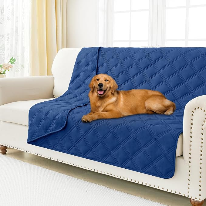 Smiry Waterproof Dog Bed Cover Blanket 52x82, Soft Reversible Pet Blanket by Smiry