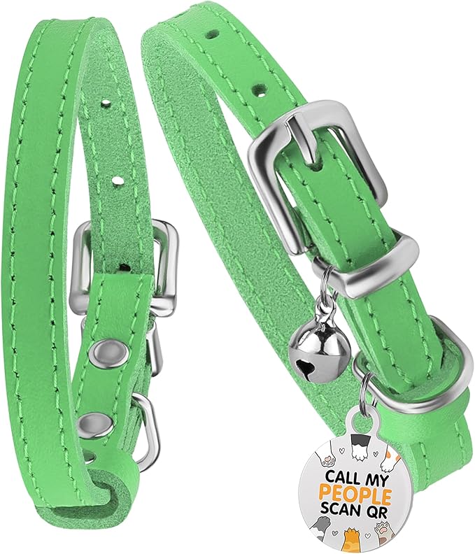 BRONZEDOG Leather Cat Collar - Image 6