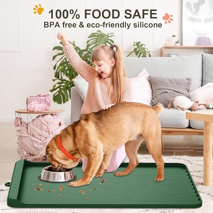 Dog Food Mat - Silicone Dog Mat - Image 7
