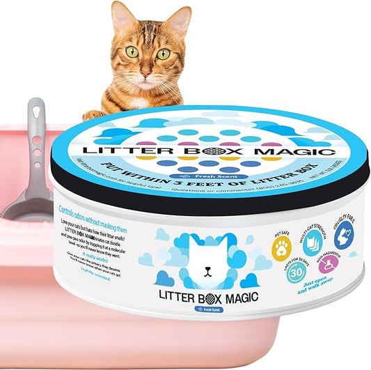 Cat Litter Deodorizer Jar by LitterBoxMagic