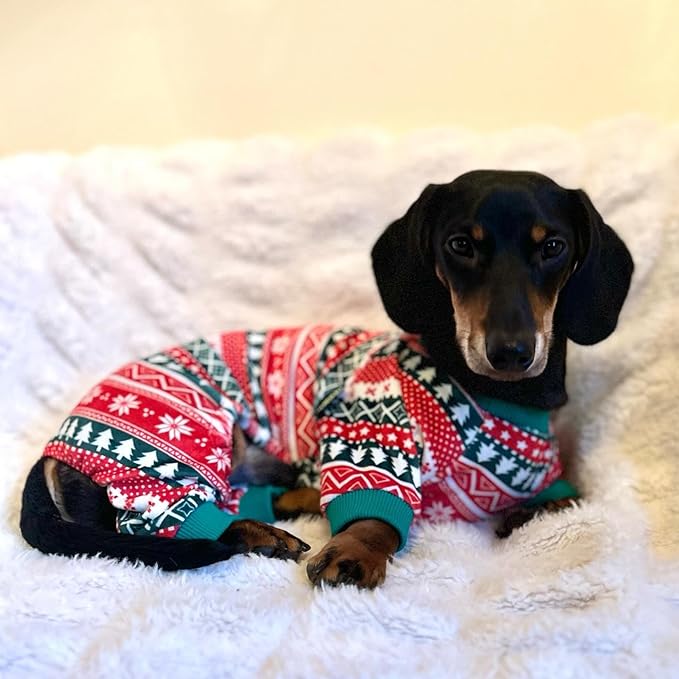 Fitwarm Dog Christmas Outfit, Dog Pajamas, Dog Winter Clothes - Image 8