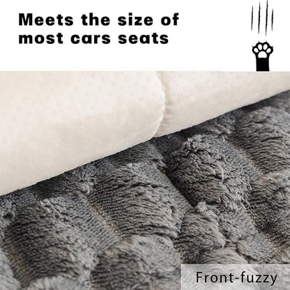 Non-Slip Dog Bed Mat for Car, Fuzzy Backseat Pet Mat, Travel Pet-Friendly Seat - Image 5