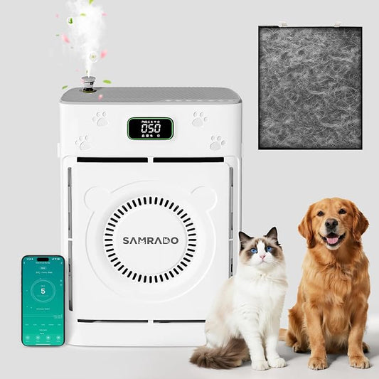 Air Purifier for Home Pets to 2500 Ft² by Samrado