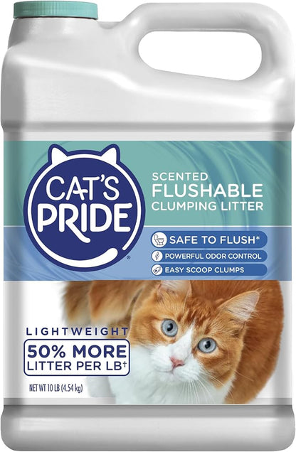 Cat's Pride Lightweight Clumping Litter: Flushable by CatsPride