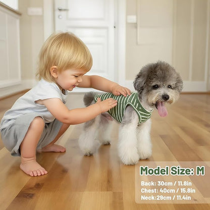 Dog Clothes, Stripe Dogs Shirts - Image 4