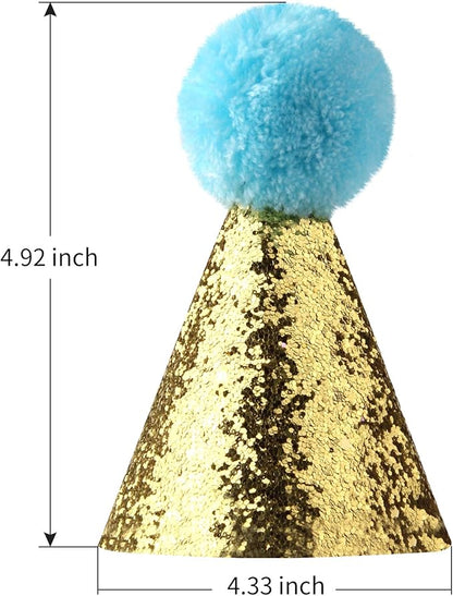 3pcs Dog Birthday Hat for Pets Party Decoration Supplies， Cat Kitten Headband - Image 2