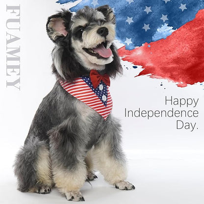 FUAMEY Dog Tuxedo American Flag - Image 5