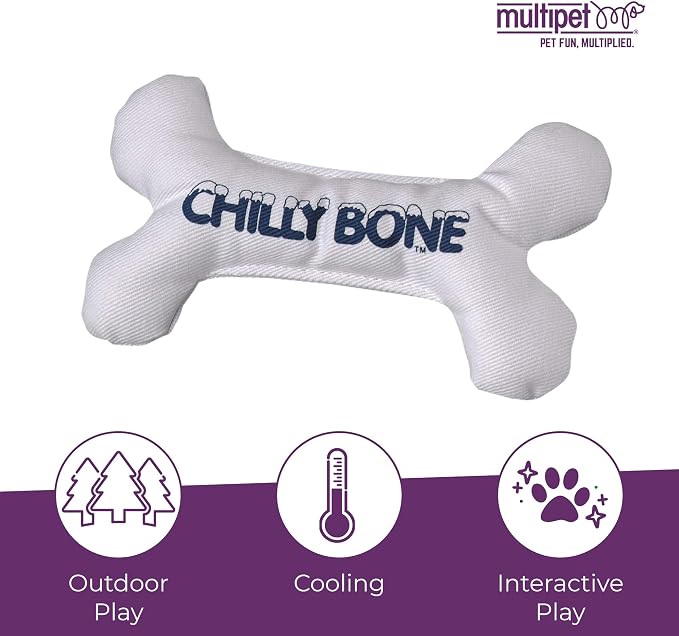 Multipet Chilly Bone Dog Toy - Image 3