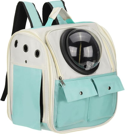 Pet Backpack Carrier, Portable and Ventilated, Oxford Cloth, Dogs Cats and by Unknown