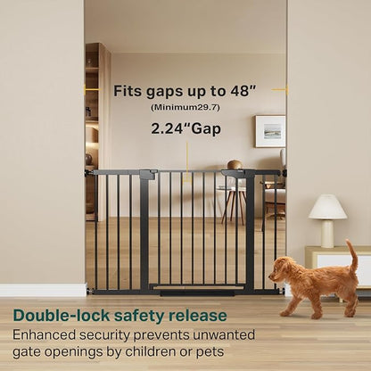 Cumbor 2 Pack 29.7"-48" Baby Gate - Image 3