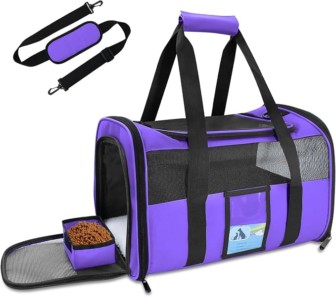 Refrze Pet Carrier Airline Approved, Cat Carriers by Refrze