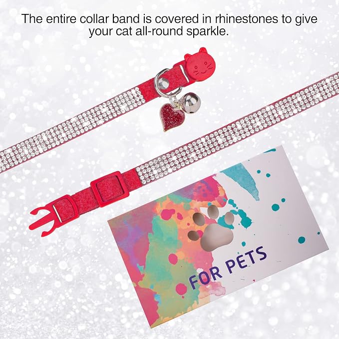 Rhinestone Cat Collar Breakaway - Image 5