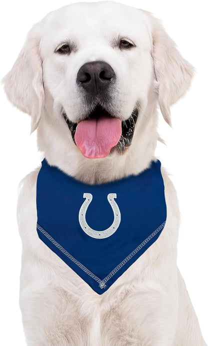 Pets First NFL Indianapolis Colts TIE Bandana, Small/Medium. Dog Bandana Scarf - Image 5