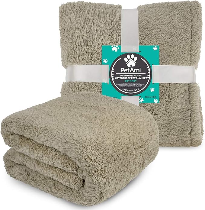 PetAmi Fluffy Waterproof Dog Blanket - Image 7