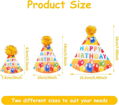 6pcs/Pack Dog Birthday Hats Party Hats - Image 2