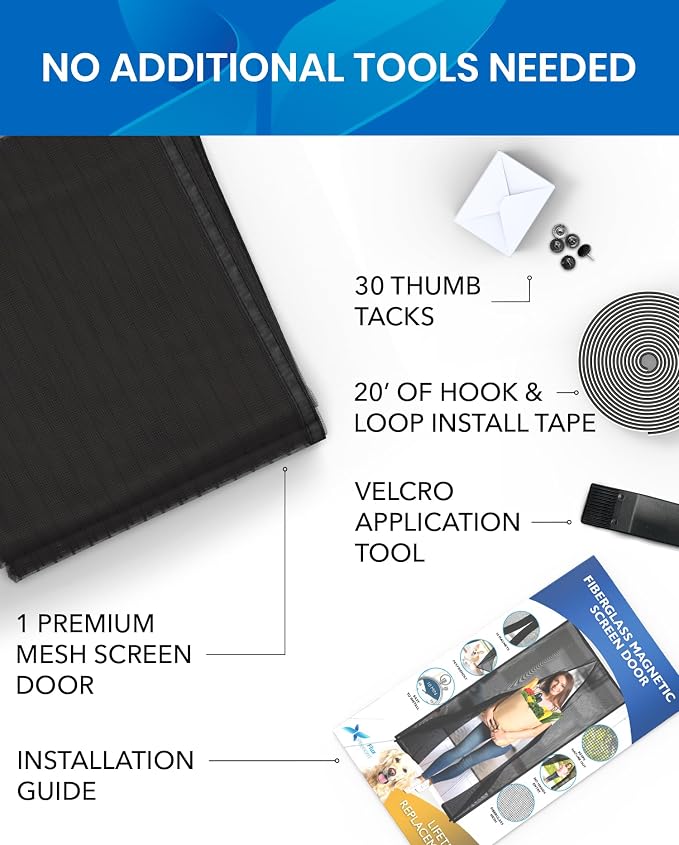 Flux Phenom Upgraded Magnetic Screen Door - Image 3