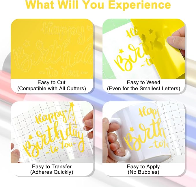 Yellow Permanent Vinyl - Image 4