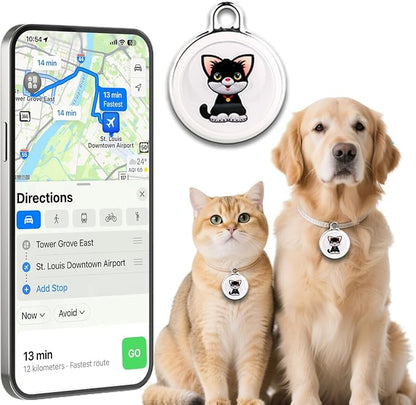 2025 Smart GPS Tracker for Dogs, Mini Cat GPS Tracker, Positioning Smart Alarm by Unknown