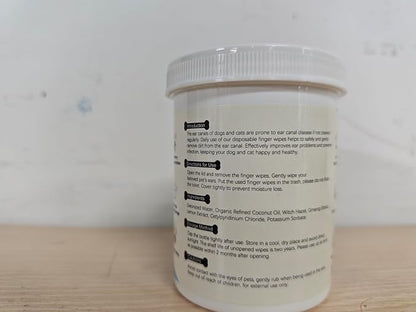 OBSEDE Dog & Cat Ear Wipes, Finger Sleeve Design - Image 7