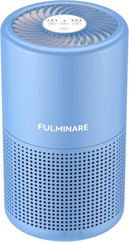 FULMINARE Air Purifiers for Home Bedroom H13 HEPA Air Purifier, 3 Speeds by PureAirPowerfulSound