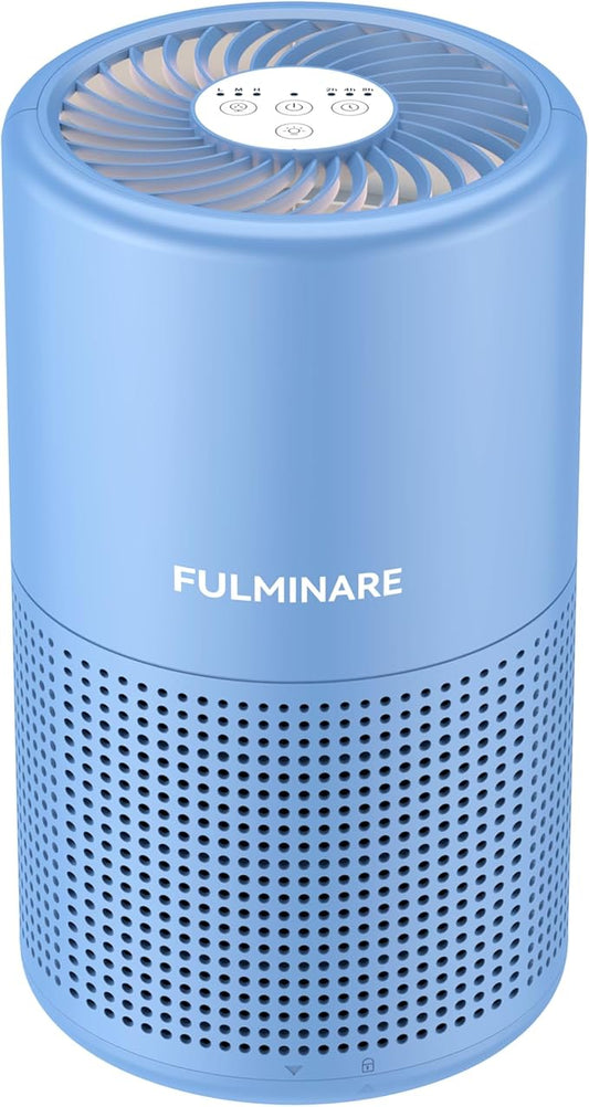 FULMINARE Air Purifiers for Home Bedroom H13 HEPA Air Purifier, 3 Speeds by PureAirPowerfulSound