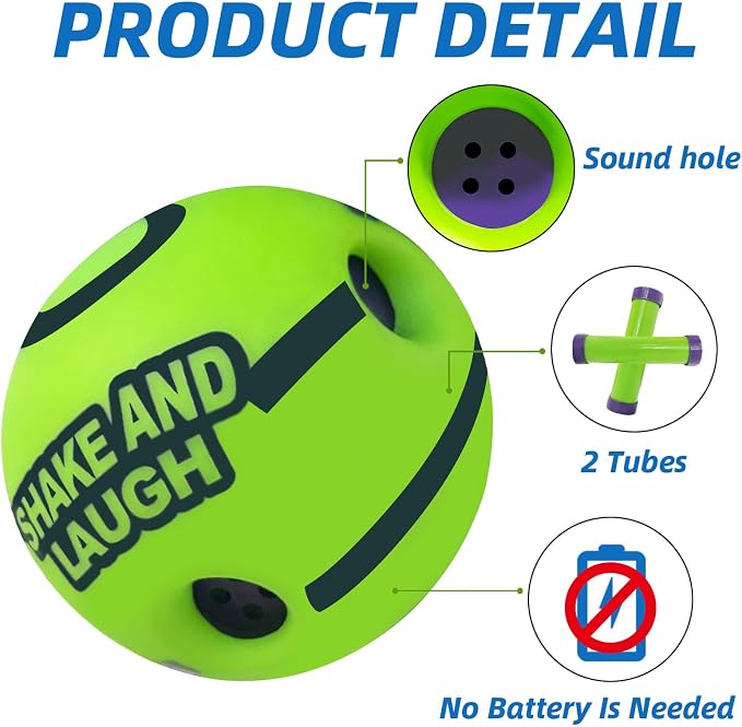 Dog Toys Ball, Interactive Dog Ball, Shaking - Image 2