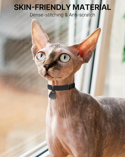 Cat Collar with QR Code Name Tag, Breakaway Kitten Collar - Image 5