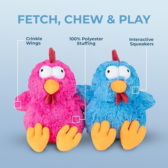 Best Pet Supplies Interactive Squeaky Dog Chew Toy, Ideal Dog Toys - Image 3