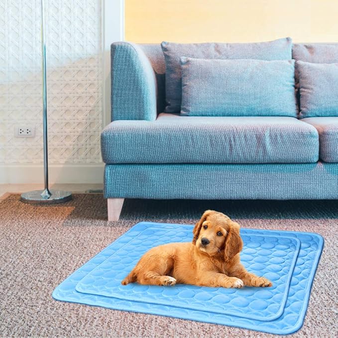 Washable Dog Ice Silk Self Cooling Mat - Image 8