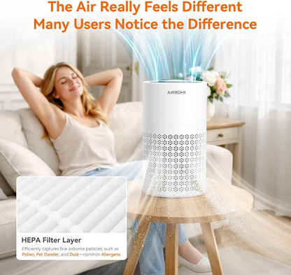 AIRROMI Air Purifier for Bedroom - Image 8