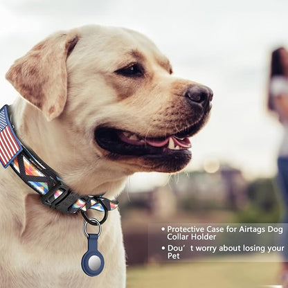 DAGANXI Tactical Dog Collar, Adjustable Military Training Nylon Dog Collar - Image 2