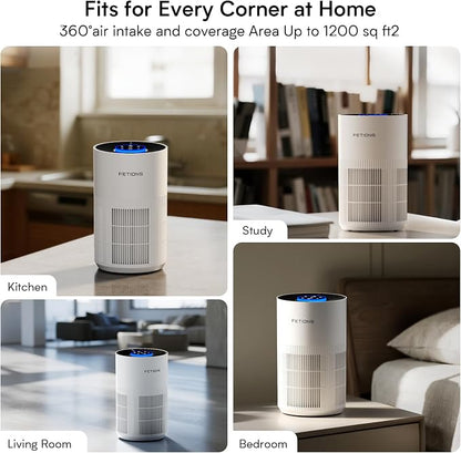 Air Purifiers for Bedroom Home up to 1200Ft², Small Air Purifier for Bedroom - Image 7
