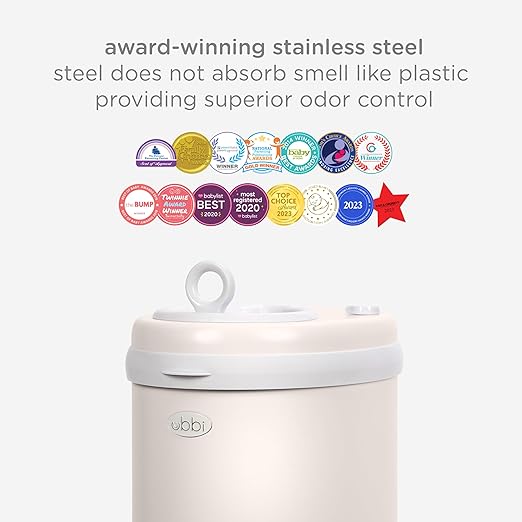 Ubbi Steel Diaper Pail, Odor Locking, No Special Bag Required, Award-Winning - Image 5