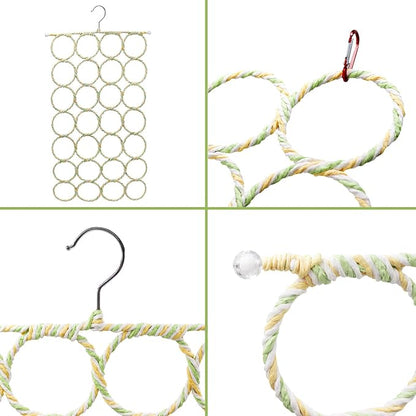 2 Pack Hanging Rat Rope Net, Bird Swing Toy, Parrot Climbing Ladder Bridge - Image 5