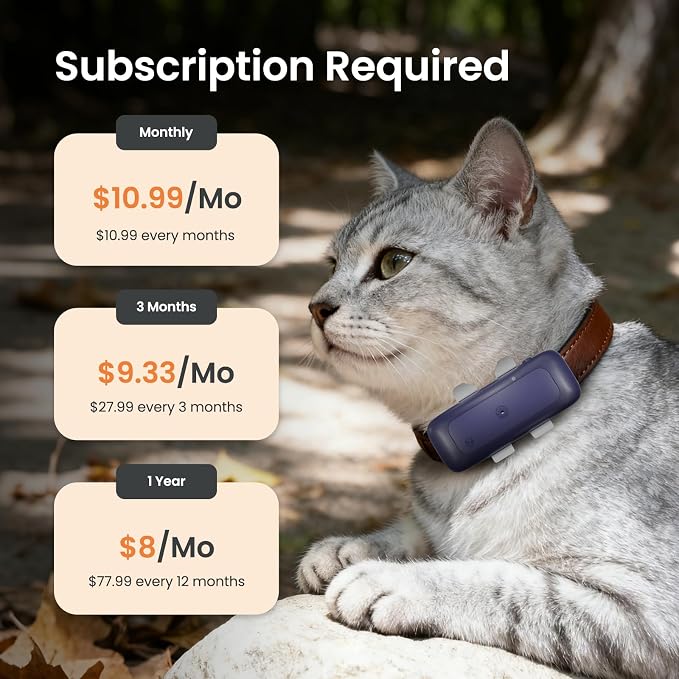 SEEWORLD Cat Tracker 4G Mini GPS Pet Tracker Device - Image 8