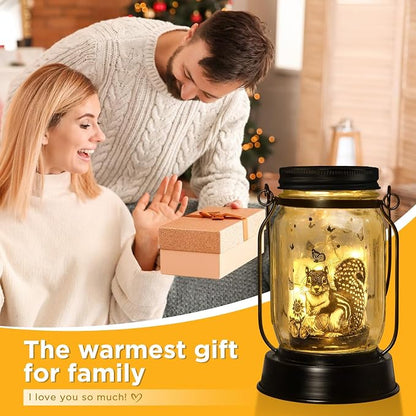 kyoryuger Squirrel Gifts for Women/Men Squirrel Solar Lanterns Mom Birthday - Image 5