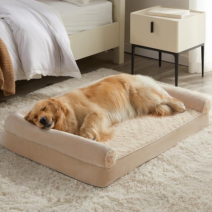 BFPETHOME Dog Beds for Large Dogs, Orthopedic Dog Bed for Medium Large Dogs by BFPETHOME