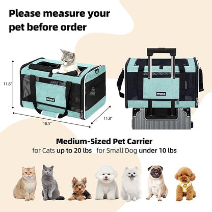 Cat Carrier Soft-Sided Travel Bag - Image 2